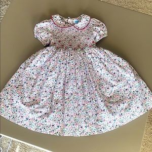 Smocked floral Luli Me dress